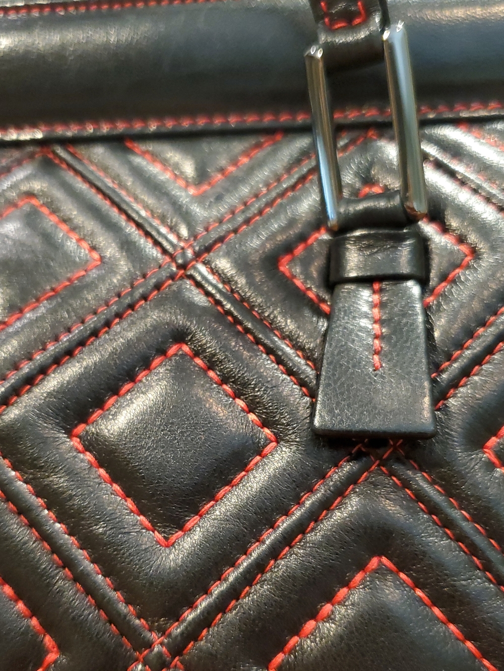 Like NEW Suarez Quilted Leather Handbag - Picture 5 of 15